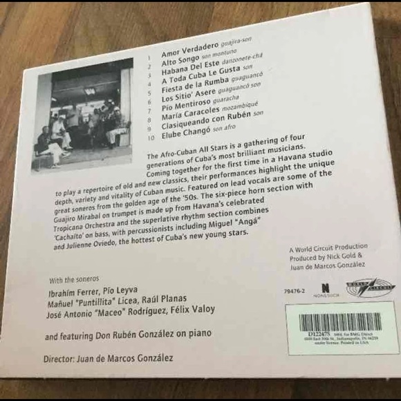 Afro Cuban All stars cd - Picture 2 of 3